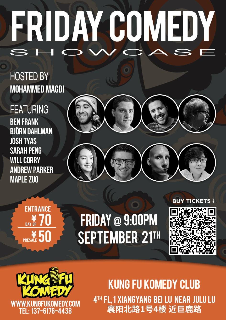 kfk presents: friday comedy showcase