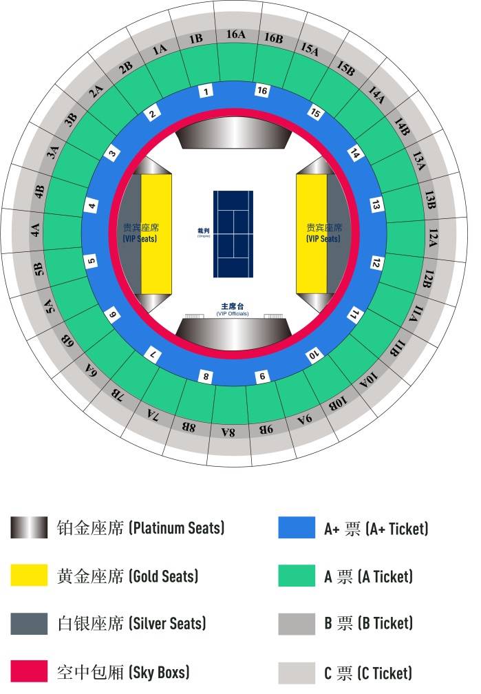 Buy Shanghai Rolex Masters Tennis Tickets Shanghai