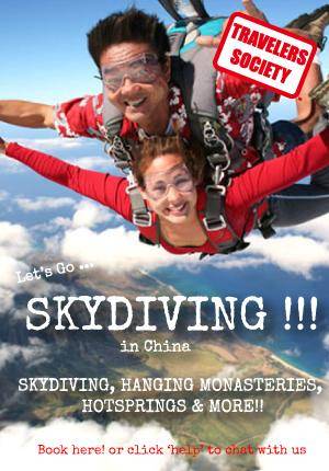 Travelers Society: Let's go skydiving !!! & awesome giant buddha, hotspring & more! (November 16-18) 