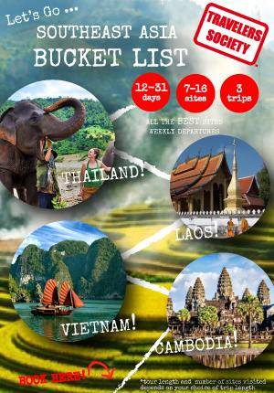 South East Asia Bucket List [Northern Thailand, Laos, Vietnam] - 12 days (Weekly Departures)