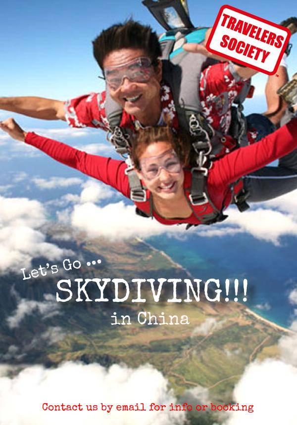 Travelers Society: Let's go... Skydiving