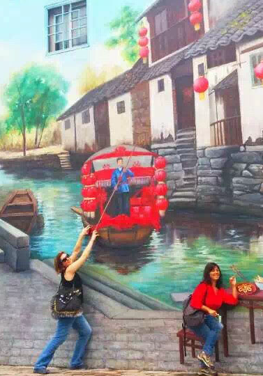 Fengjing Water Town + Farmers Painting