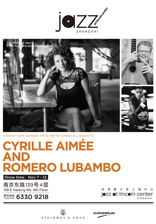 Christian Sands Trio with Special Guests Cyrille Aimee and Romero Lubambo