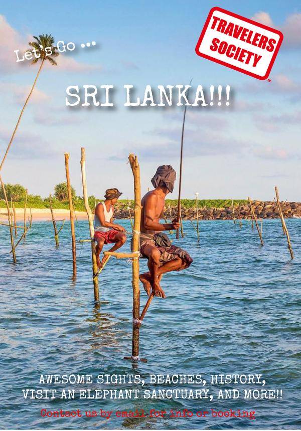 Travelers Society: Let’s go…to Sri Lanka!!! (Chinese New Year 2018)