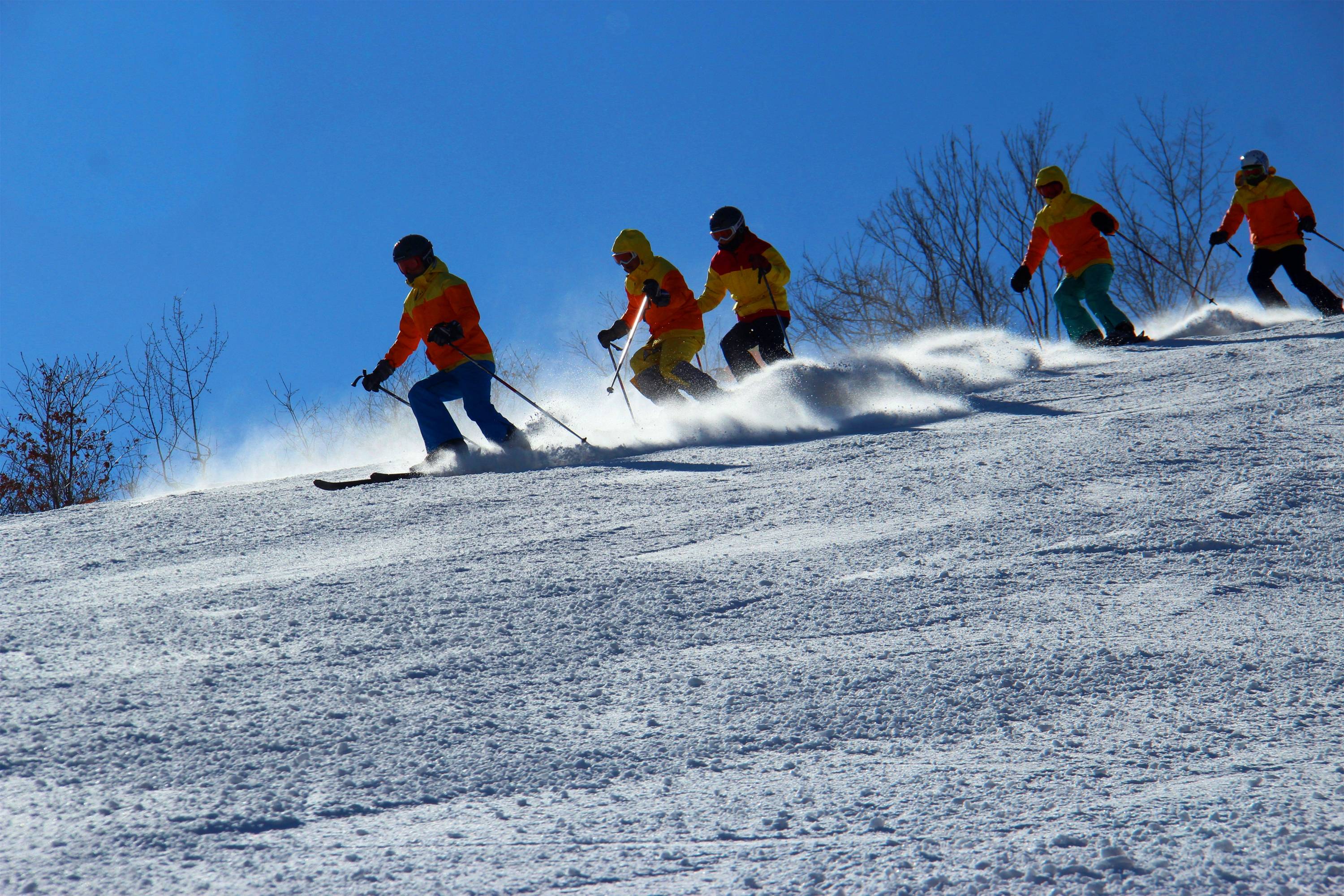 north korea ski trip