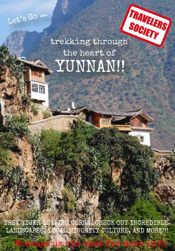 Travelers Society: Lets go... trekking in Yunnan! (February 11-16) 
