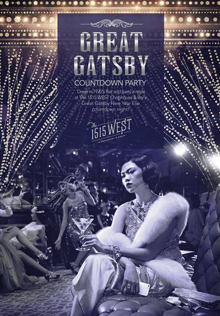 Great Gatsby Countdown Party