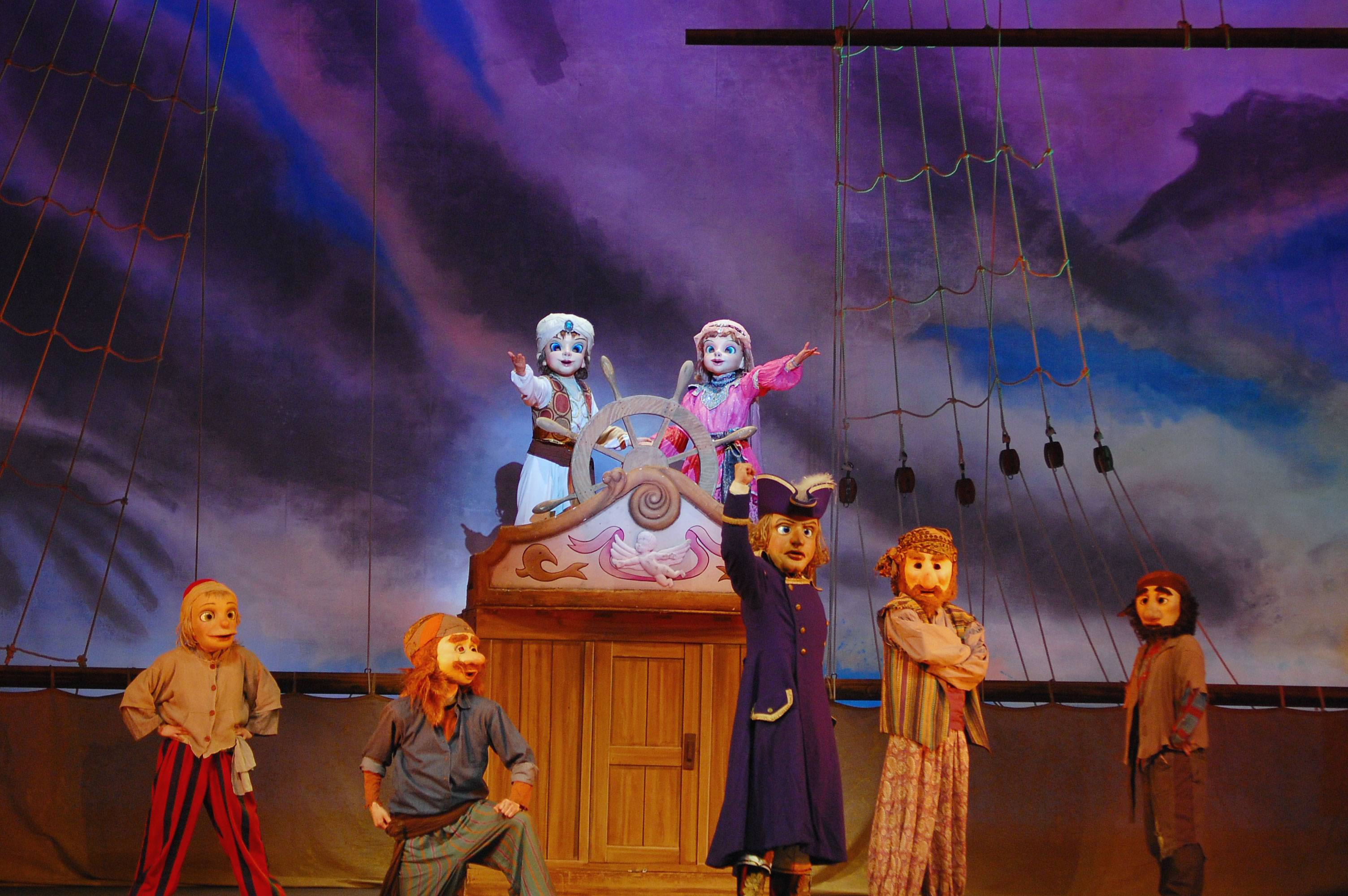 童话人偶音乐剧辛巴达海上历险记