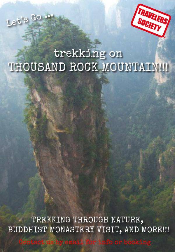 Travelers Society: Let’s go…trekking on Thousand Rock Mountain!!! (March 16-18)