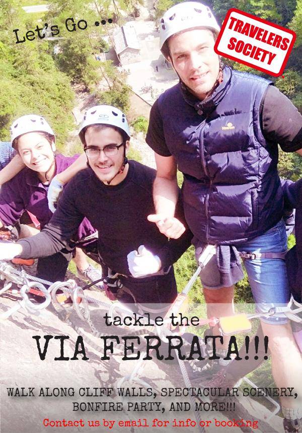 Travelers Society: Let’s go…tackle the Via Ferrata!!! (March 1-3)