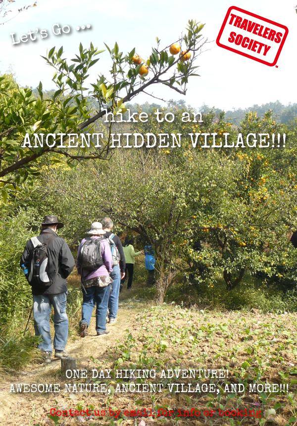 Travelers Society: Let's go...hike to an ancient hidden village! wework