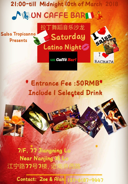 Latino Night at un Caffe Bar