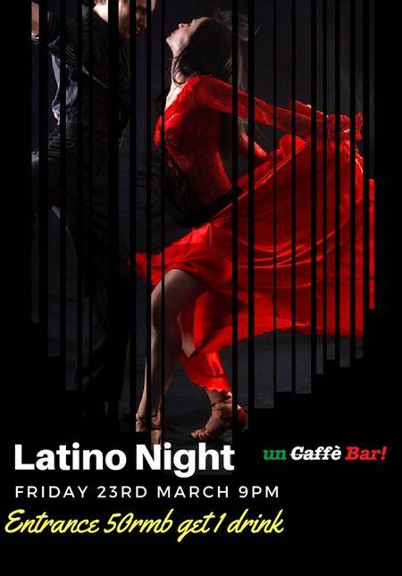 Latino Night at un Caffe Bar