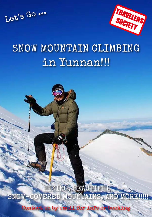 Travelers Society  Let’s go…Snow Mountain Climbing in Haba ( April 27-May 2)