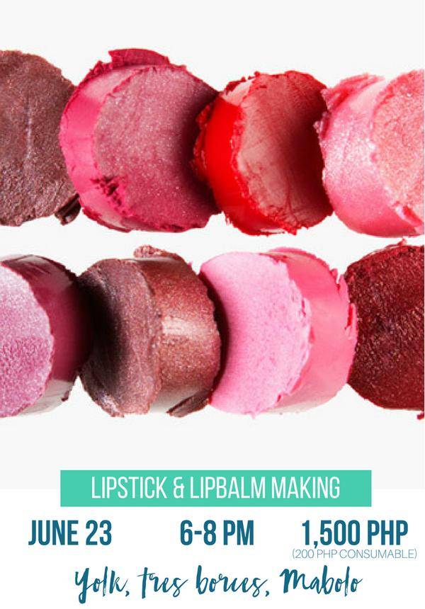 Cebu: Lipstick Making