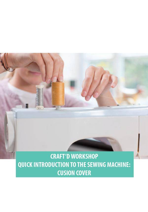 Quick Introduction to the Sewing Machine (1 day class)