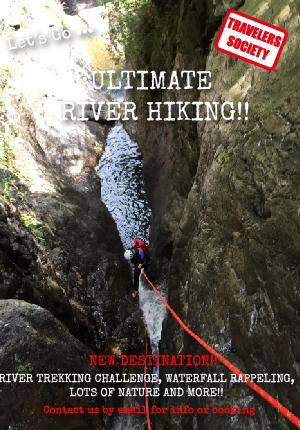 Travelers Society: Let’s go...ultimate river trekking! New (secret) destination!(Jun 29 - Jul 1)