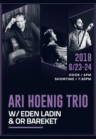 Ari Hoenig Trio with Eden Ladin & Or Bareket