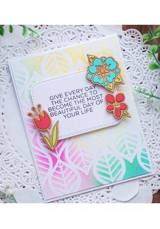 Stencilled Cards and Tags
