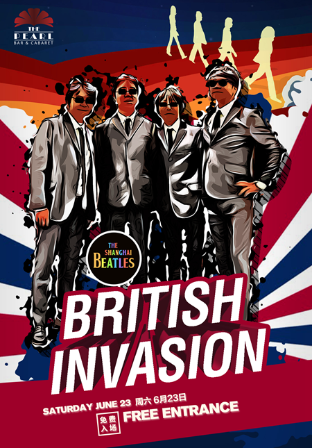 BRITISH INVASION  - The Shanghai Beatles 