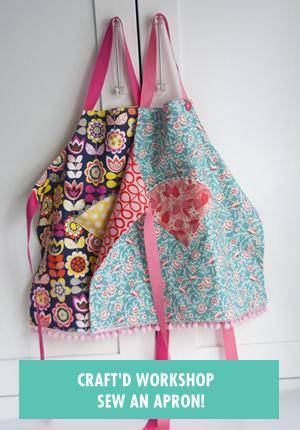 Parent and Child Sewing Workshop: Sew an Apron!