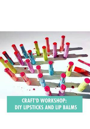 Craft'd Shanghai - DIY Lipsticks and Lip Balms