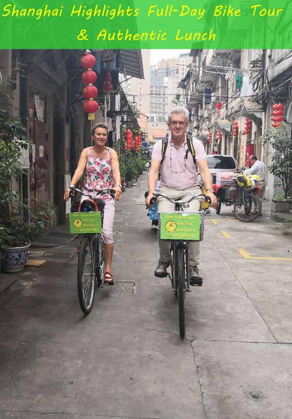 Shanghai Highlights Full-Day Bike Tour & Authentic Lunch