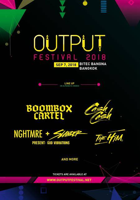 Output Festival Bangkok 2018