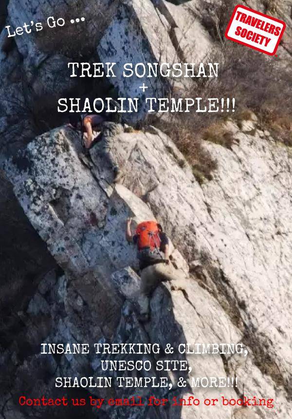Travelers Society: Let’s go…trek Songshan + Shaolin Temple! (Advanced Trek) (30 Nov - 02 Dec)