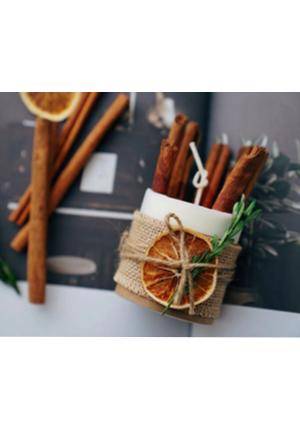 Candle Making: Cinnamon Candles and Wax Tablet