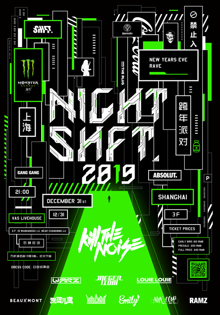 Night SHFT. NYE Party ft. Kill the Noise