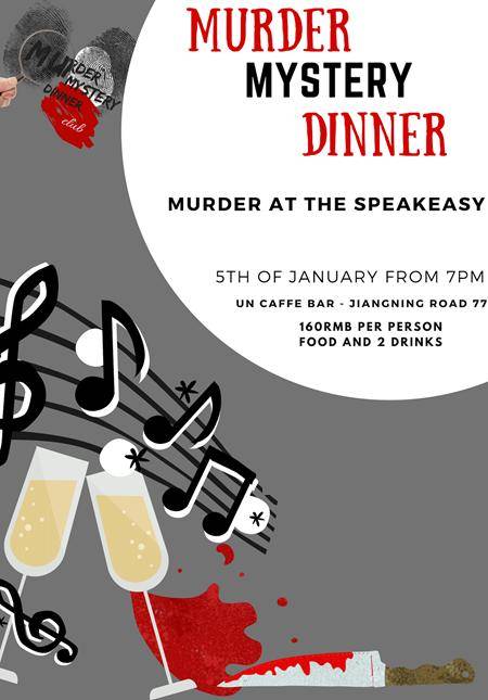 Murder Mystery Dinner Night 