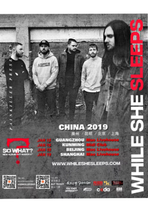 While She Sleeps China Tour 2019 - Beijing