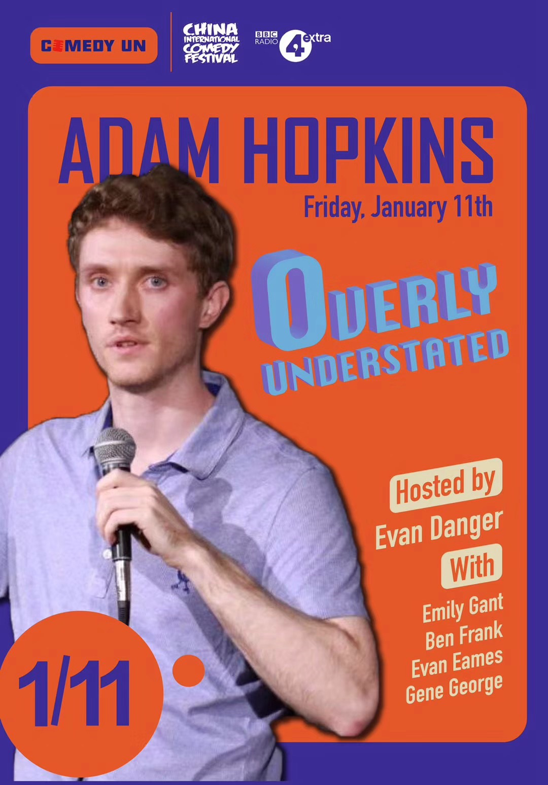 Comedy UN presents Adam Hopkins