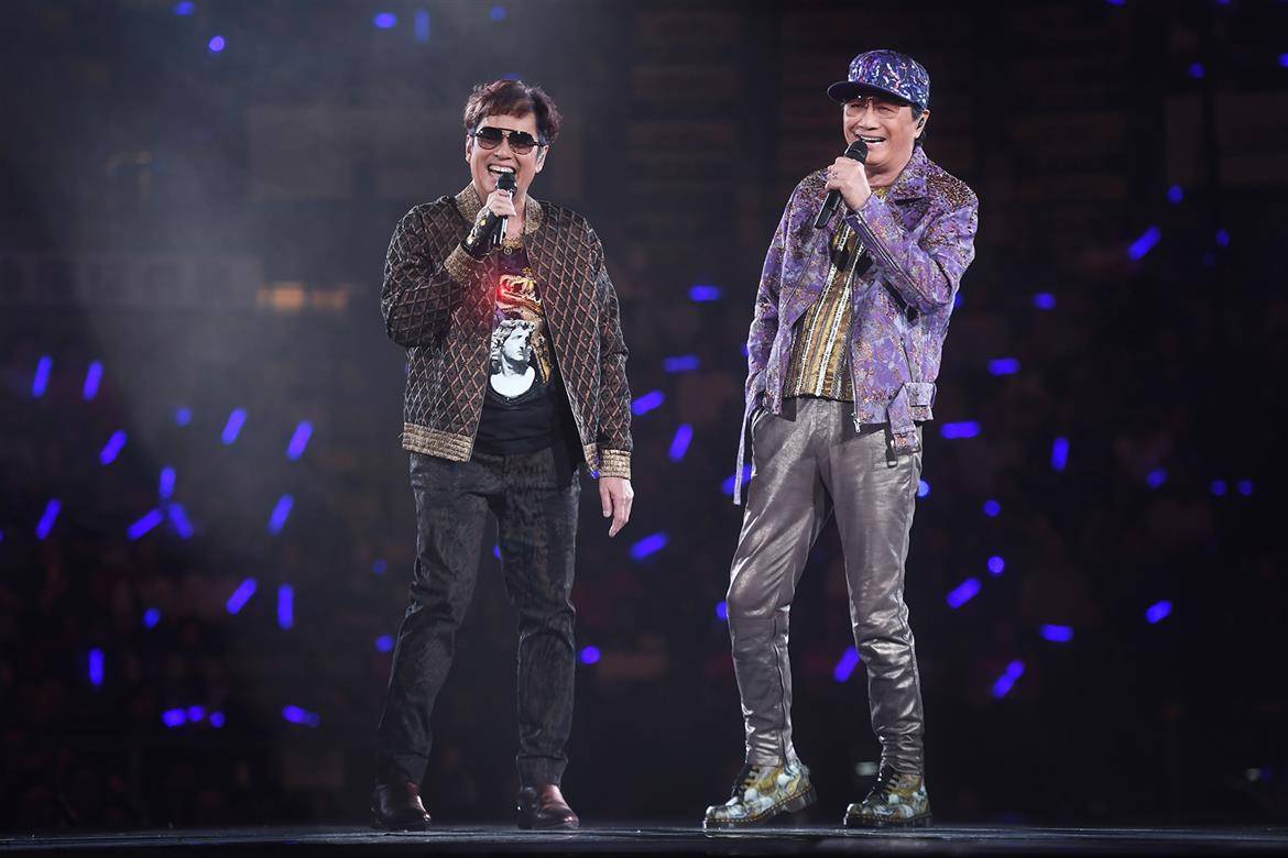 许冠杰谭咏麟 阿sam&阿tam happy together 世界巡回演唱会深圳站