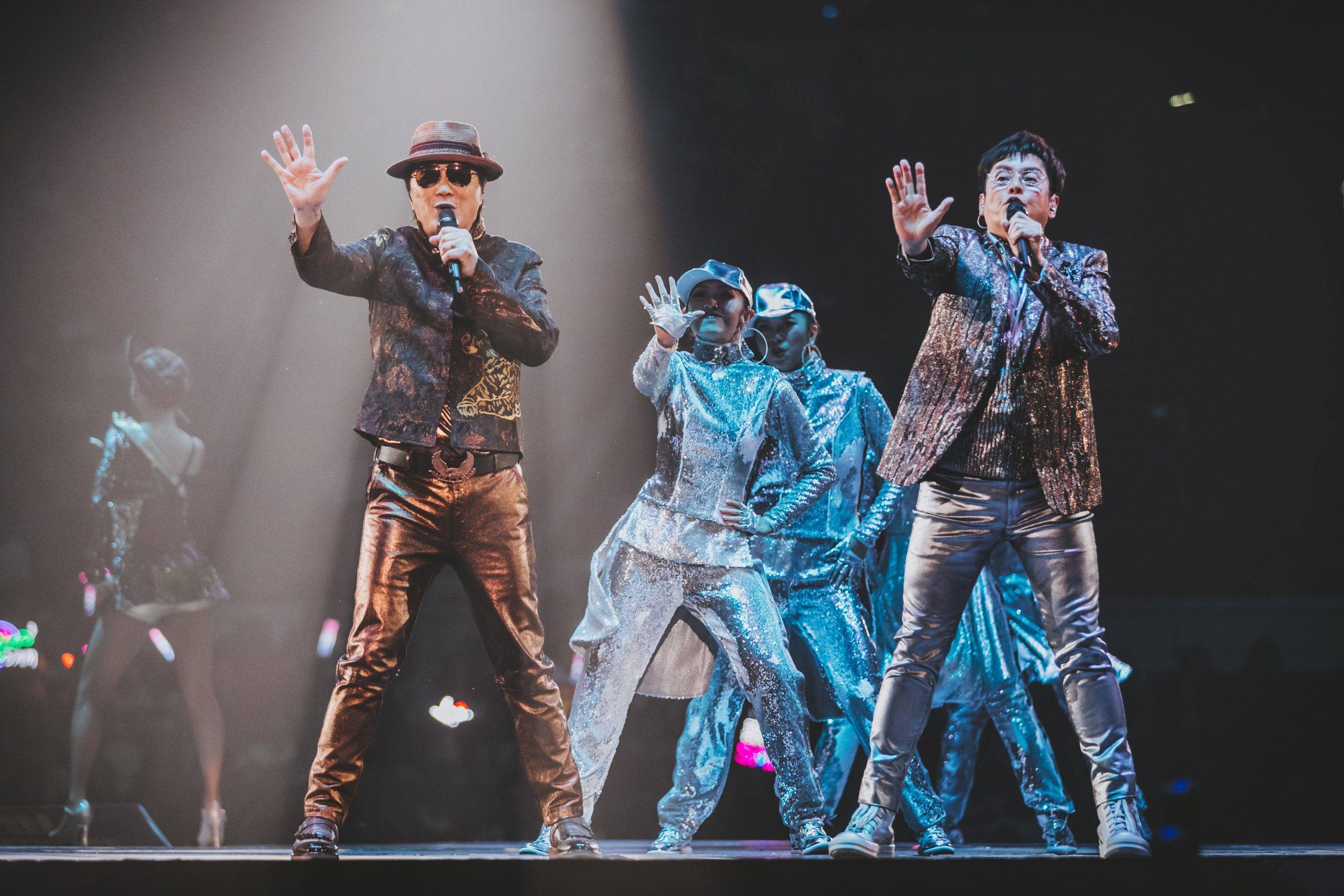 许冠杰谭咏麟 阿sam&阿tam happy together 世界巡回演唱会深圳站