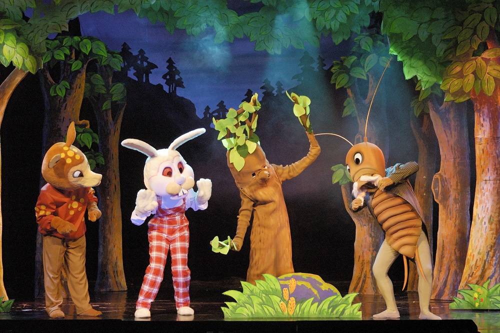 大型卡通人偶剧小木头人历险记