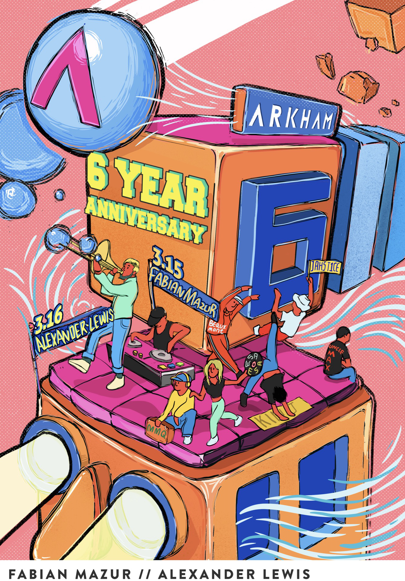 Arkham 6 Years Anniversary ft. Fabian Mazur & Alexander Lewis