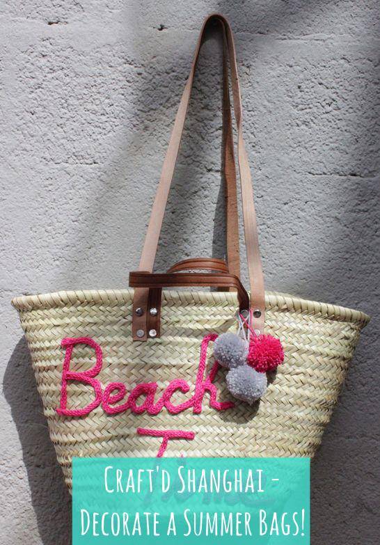 Craft'd Shanghai - Decorate a Summer Bags!