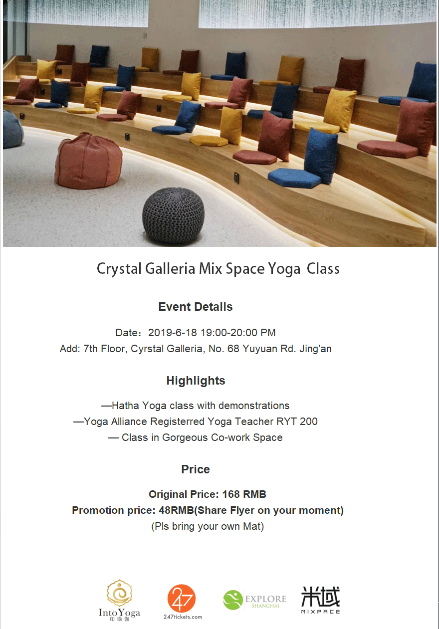 Yoga Open Class at MixSpace