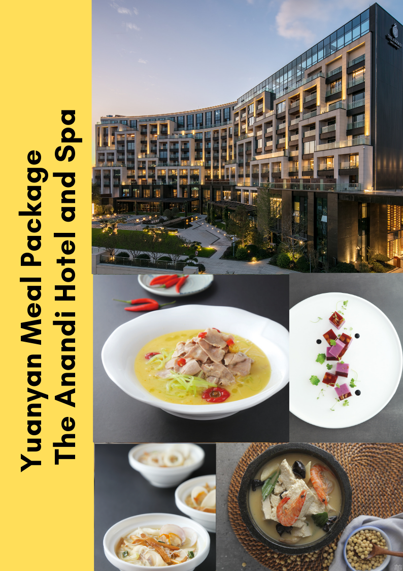 Yuan Meal Package @ The Anandi Hotel and Spa