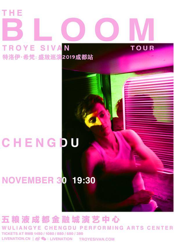 Troye Sivan: The Bloom Tour Live in Chengdu 2019