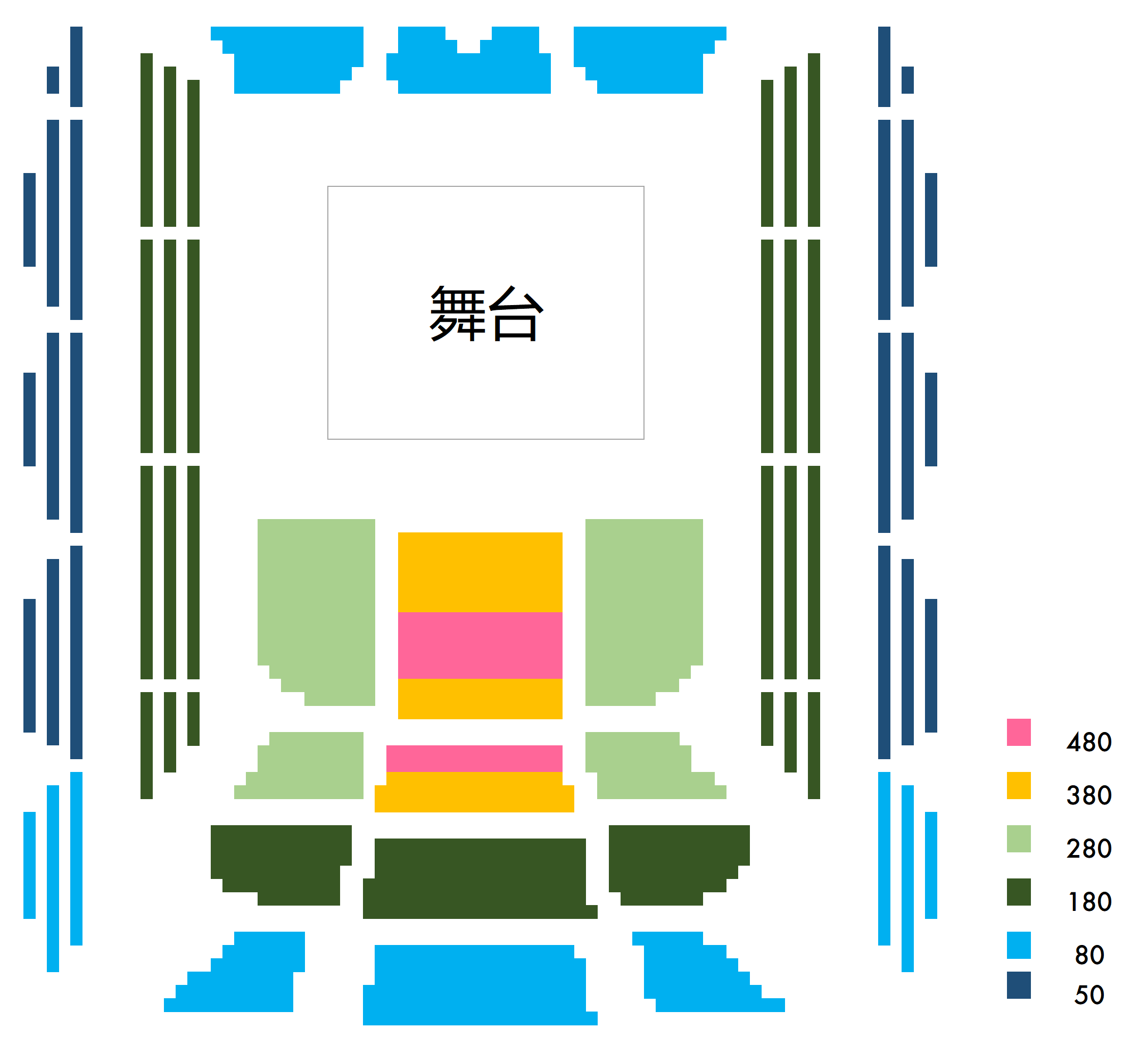 舞台台口示意图图片