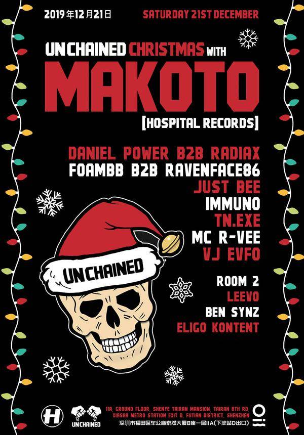UNCHAINED Christmas with MAKOTO @ OIL - Shenzhen 