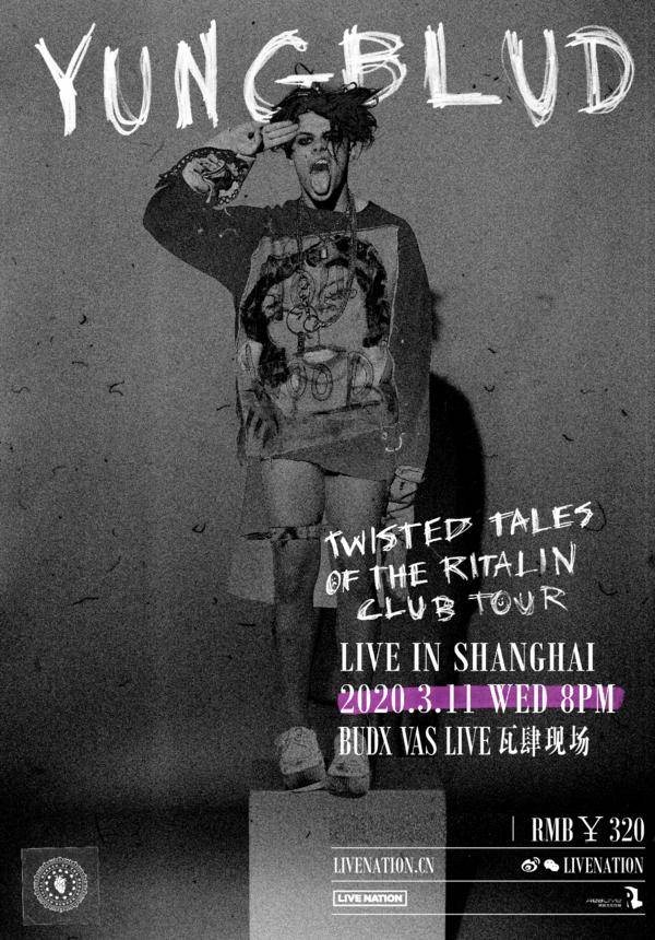 YUNGBLUD: Twisted Tales Of The Ritalin Club 2020 Live in Shanghai
