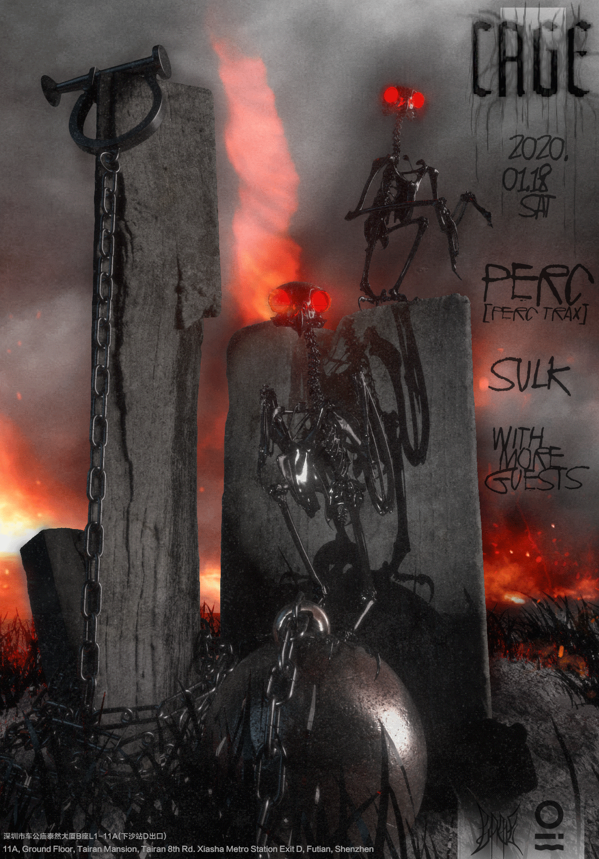 CAGE - Perc (Perc Trax) - Shenzhen