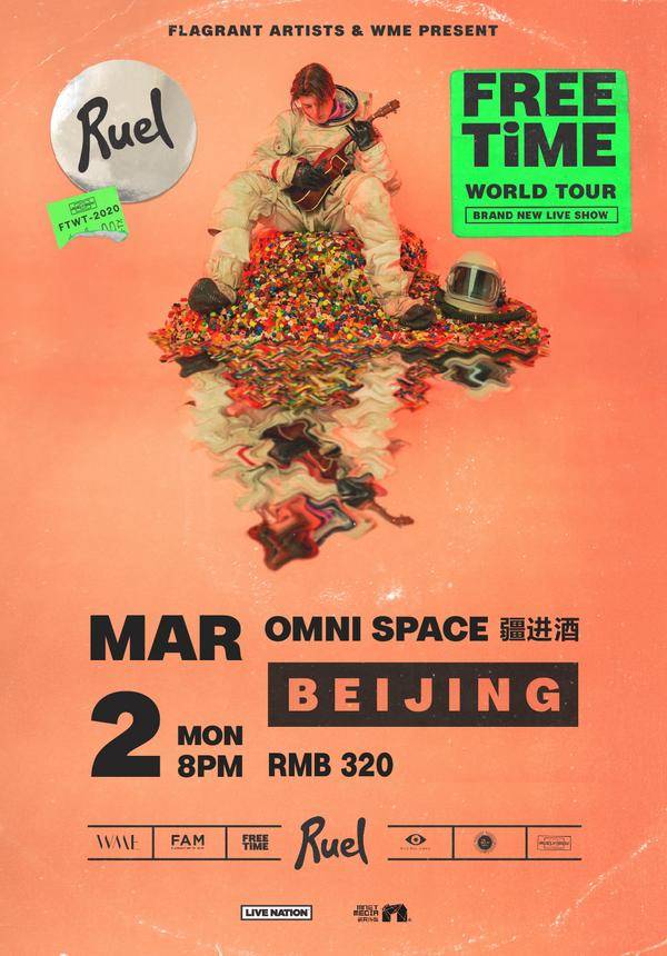 Ruel: Free Time 2020 Live in Beijing (CANCELLED)