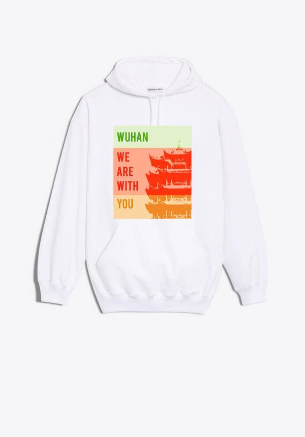 Wuhan We Are With You Hoodie