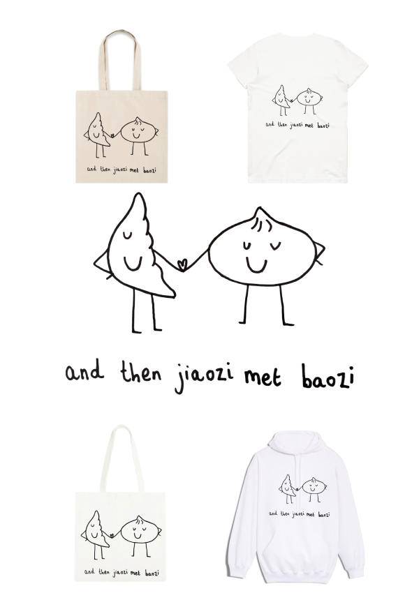 Baozi & Jiaozi: Hoodies/T-Shirts/Vest/Tote Bags