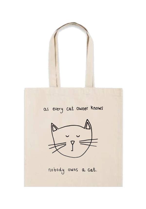 247tickets.com | Doodles: Cats Own Us Tote Bag